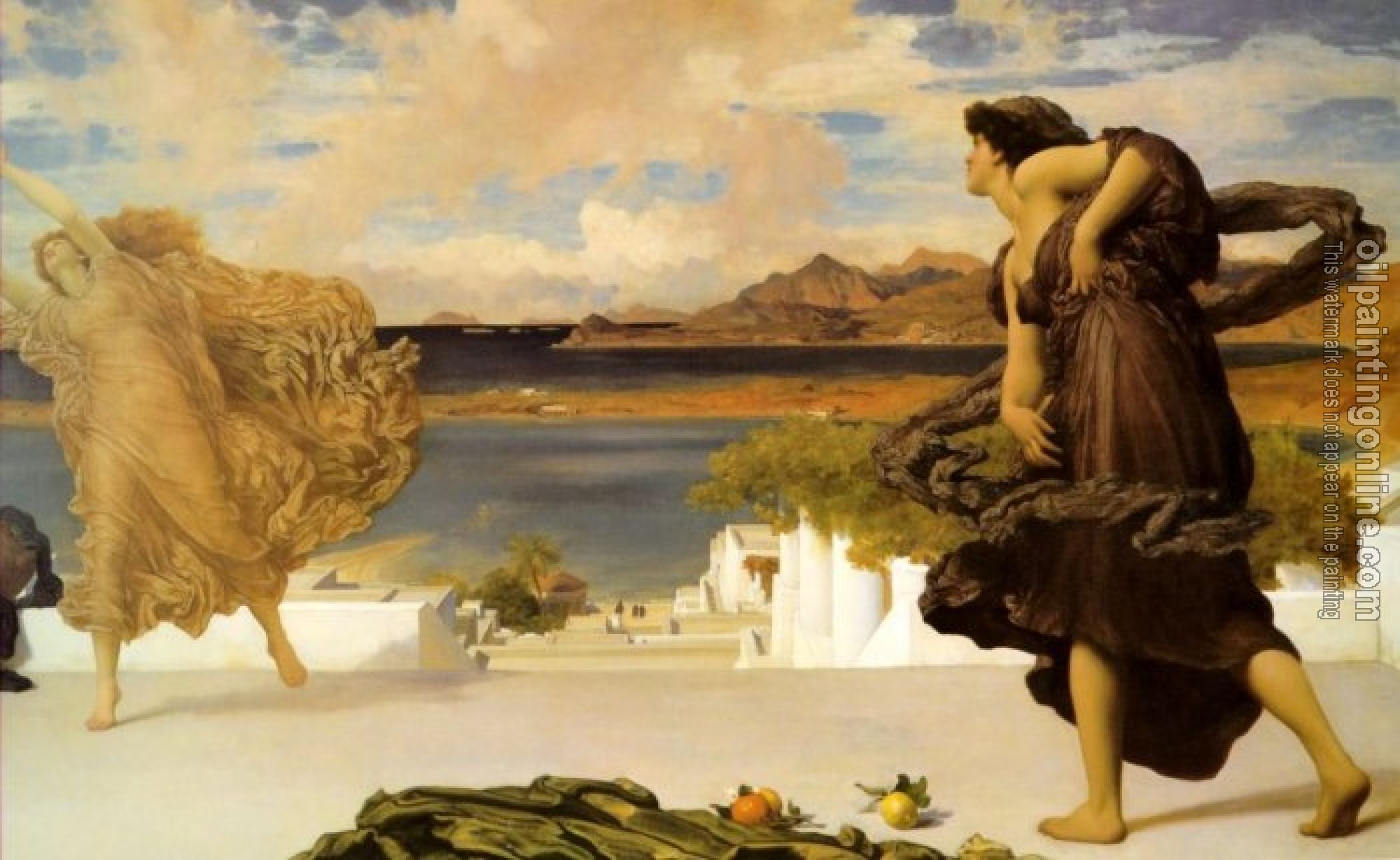 Leighton, Lord Frederick - Greek Girls Playing at Ball